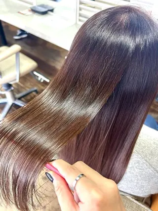 ロング カラー 髪質改善　jewel box~私のトリートメント~東梅田店所属・💎髪質改善専門 jewel boxのヘアスタイル