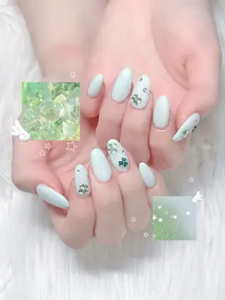 ネイル 🩵 aoi🩵のネイルデザイン