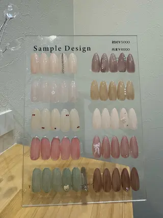 ネイル HARELU北名古屋店所属・ネイリスト Mahoのネイルデザイン