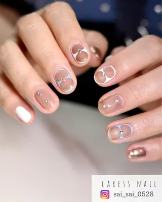 ネイル caress  nail カレスネイル　代々木上原所属・カレスネイル さいのネイルデザイン