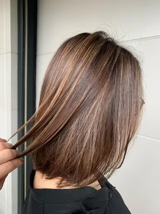 ショート GiseL 小倉所属・ジゼル小倉谷内尾祐音 ケアブリーチのヘアスタイル