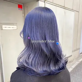 ロング カラー 韓国っぽ♡寒色/暗髪 🫧MOEKA🦋のヘアスタイル