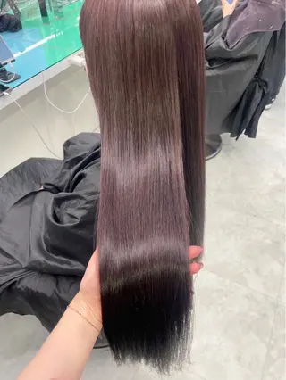 カラー 🤍韓国大人っぽ ベージュMAI🤍のヘアスタイル