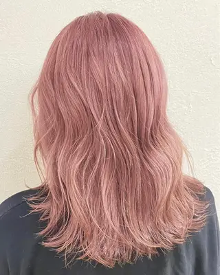 セミロング CIERA.心斎橋 ブリーチ/ハイライト/バレイヤージュ【シエラ】所属・ハイトーン/ 心斎橋/龍之介のヘアスタイル