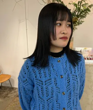 ロング 原 瑞希のヘアスタイル