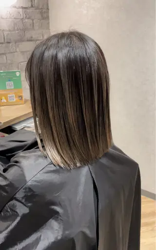 セミロング labimani所属・阪急箕面駅 ショートモデル募集のヘアスタイル