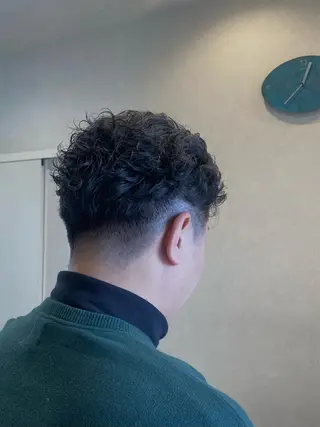 パーマ メンズ 小西 由季乃のヘアスタイル