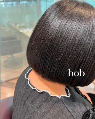 ショート 加納千華 /ボブ/ぱつっとボブのヘアスタイル