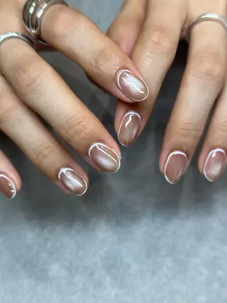 ネイル kiii.__ ✴︎*のネイルデザイン