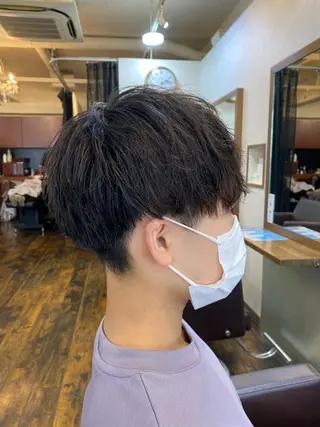 ショート graphy池袋 東ヶ崎　凌のヘアスタイル