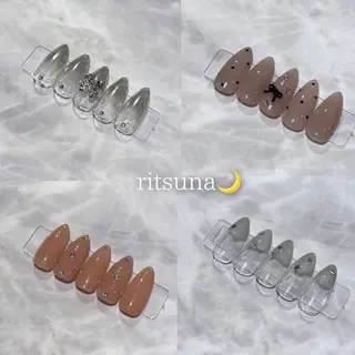 ネイル ritsuna🌙 nail堺筋本町のネイルデザイン