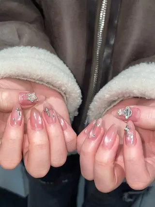 ネイル GO TODAY 吉祥寺Glint所属・うの 韓国ﾈｲﾙ໒꒱⋆⭒˚のネイルデザイン