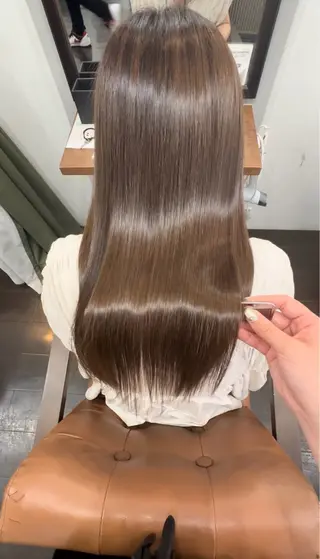 カラー 名駅/艶カラー/原田 永遠のヘアスタイル