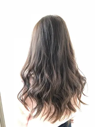 ロング 縮毛矯正/髪質改善 主税巧一のヘアスタイル