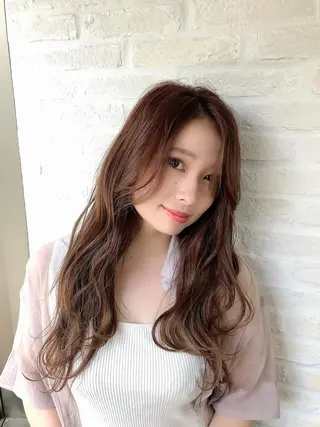 ロング カラー レイヤー×髪質改善✨ 渋谷/佐藤侑哉のヘアスタイル