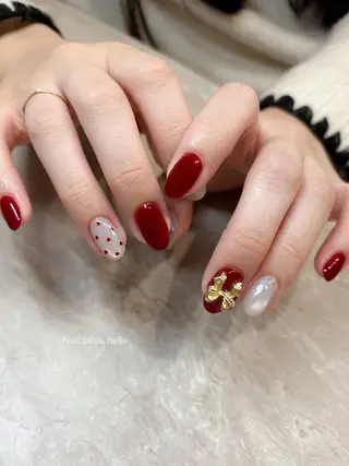 ネイル Belle まえだ ⋆. 𐙚 ⌒♡｡．のネイルデザイン