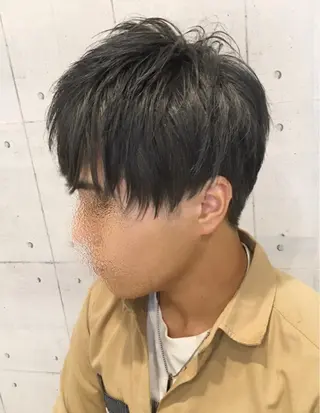 カラー メンズ 韓・中華美女ヘア 🇰🇷×🇨🇳のヘアスタイル