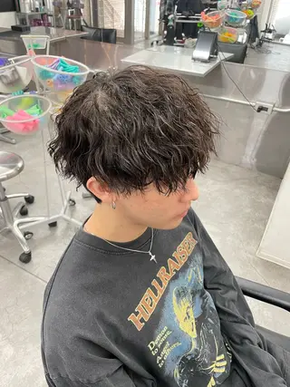 パーマ メンズ 町田エリアＮｏ．１/ パーマ特化/太田京希のヘアスタイル