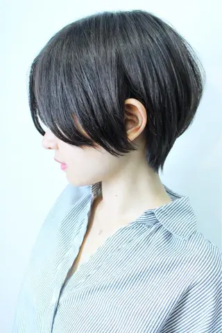 ショート カラー Repos SENDAI所属・⭐️バッサリカット モデル募集⭐️佐野のヘアスタイル