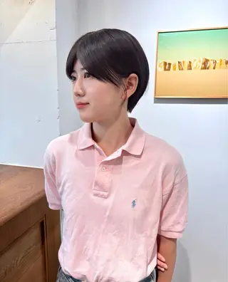 ショート カラー aiko【艶カラー ・ミニモ年内で終了】のヘアスタイル