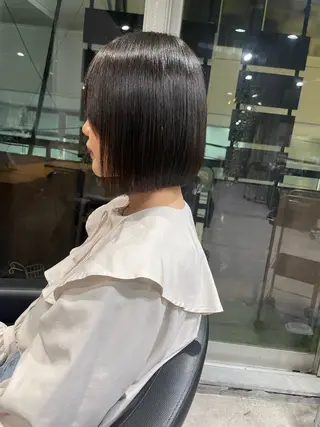 ミディアム カラー 🦋ハイトーンボブ ショート🦋トシキのヘアスタイル