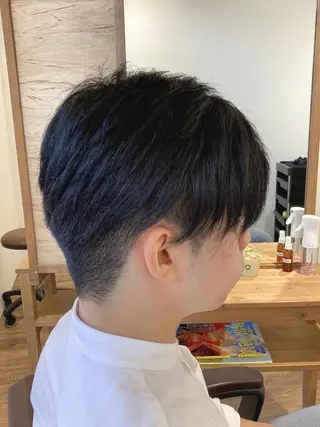 メンズ GO TODAY SHAiRE SALON 横須賀所属・ハイライト⭐️上野 高広のヘアスタイル