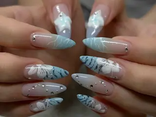 ネイル Protea きぬがわ らむのネイルデザイン