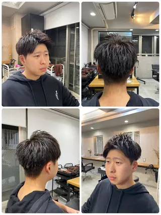 ショート カラー メンズ 🐉『メンズ美容師』 吉田龍星🐉のヘアスタイル