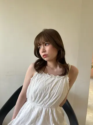 セミロング Sunny side所属・みゆう 🎀のヘアスタイル