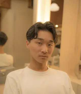 ショート カラー パーマ メンズ 🔗メンズサロン🔗 Kieのヘアスタイル