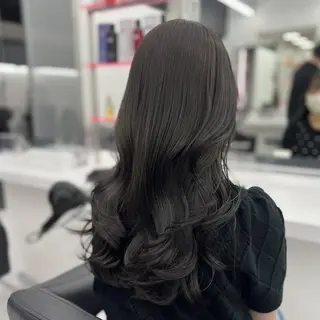 カラー 春のブリーチなし透明 感🫧DISCOのヘアスタイル