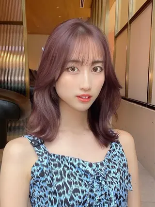 ロング カラー 顔周り特化/韓国ヘア /レイヤー/吉野幸大のヘアスタイル