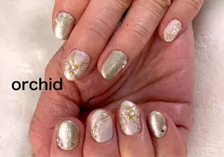ネイル orchid ♡オーキッドのネイルデザイン