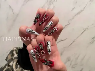 ネイル HAPPINAS ののかのネイルデザイン