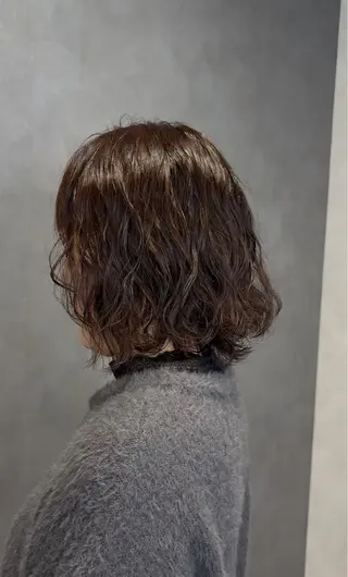 セミロング パーマ 大西ひなた/パーマ &メンズカット✨️のヘアスタイル