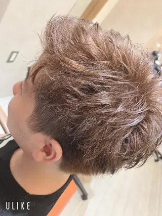 ショート カラー メンズ Eleanor川崎 桑原淳光のヘアスタイル