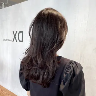 セミロング カラー DX SHARE SALON所属・matka白髪ぼかし 大人ヘア/KEIKOのヘアスタイル