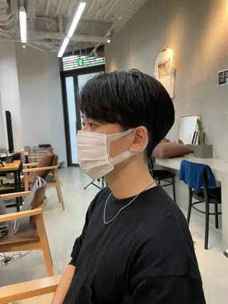 ショート メンズ mee.表参道所属・ボブ/ショート /パーマ/shinのヘアスタイル