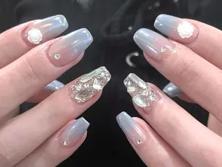 ネイル Rainrain💧 パーツ豊富、やり放題のネイルデザイン