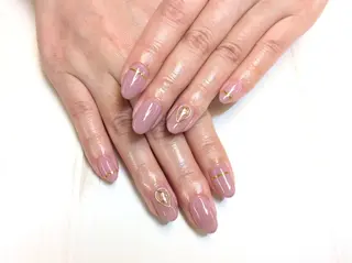 ネイル 新橋 ルキナ スタッフのネイルデザイン