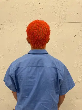 ショート カラー パーマ メンズ 💈メンズ特化💈 TASUKUのヘアスタイル