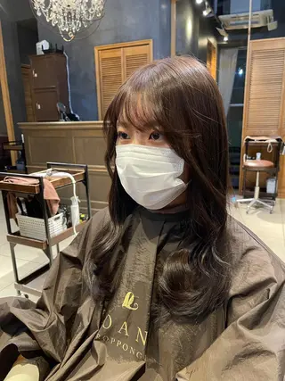 ロング 六本木縮毛矯正/髪質 改善/LOANA鈴木のヘアスタイル