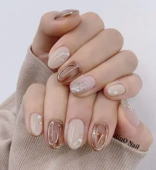 ショート RinO Nail Salon所属・Hin Rin 日本橋店のネイルデザイン