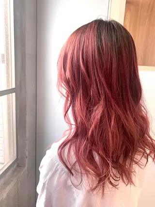 ロング カラー 立川/シールエクステ /みづきのヘアスタイル