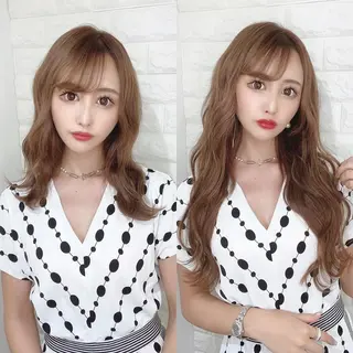 ロング プルエクステ 代表 松本のヘアスタイル