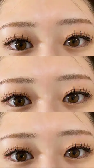 マツエク・マツパ GO TODAY シェアサロン 銀座Eclara店所属・mihiro 銀座まつぱﾏﾂｴｸ眉のマツエク・マツパデザイン