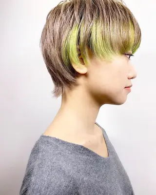 ショート カラー tension 【テンション】のヘアスタイル