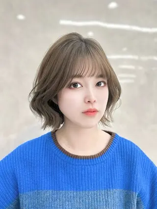 ショート 韓国顔まわり/前髪 /レイヤー/いつきのヘアスタイル