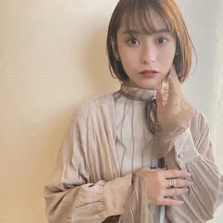 ショート カラー ミステローマ所属・位田 結実のヘアスタイル