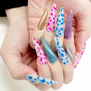 ネイル ❤️💛REBEST 京橋　nailのネイルデザイン